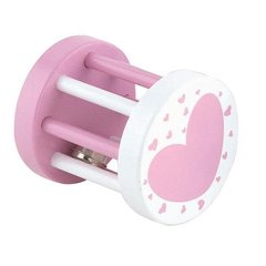 Погремушка Viga Toys "Цилиндр", розовый (50396)