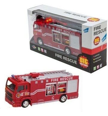 Игрушка Big Motors "Пожарная машинка, инерционная" (JL81016)