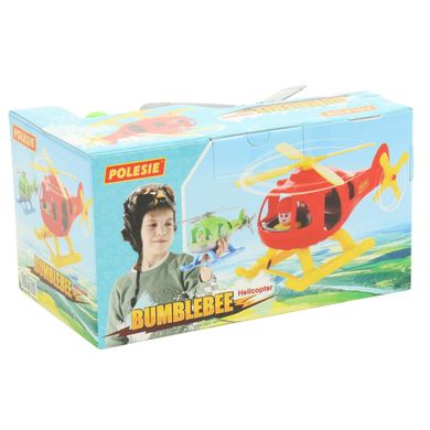 Игрушка Polesie вертолёт "Шмель" (в коробке) красный (67654-1)
