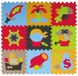5002015 Дитячий килимок-пазл "Пригоди піратів", 92х92 см