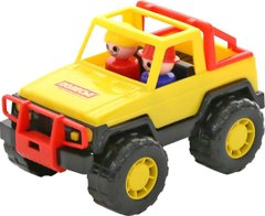 Игрушка Polesie автомобиль джип "Сафари" желтый (36643-2)