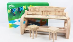 Мебель для куклы - кухня деревянная в коробке ИНДИГО