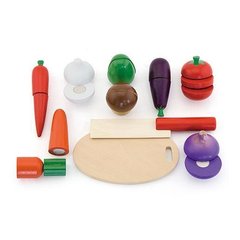 Ігровий набір Viga Toys "Овочі" (56291)