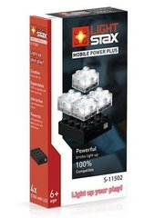 База 4х4 LIGHT STAX Набор Power Plus з 4-ма цеглинками 2х2 Transparent LS-S11502