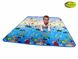 Детский двусторонний коврик "Динозавры и Подводный мир", 200х180 см