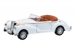 Автомобіль 1:36 Same Toy Vintage Car зі світлом і звуком Білий відкритий кабріолет 601-3Ut-6