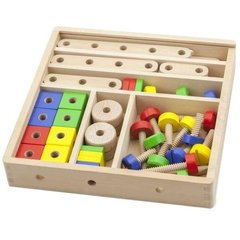 Набір будівельних блоків Viga Toys 53 деталі (50490)