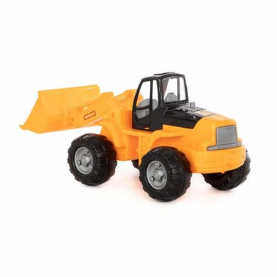 Игрушка Polesie трактор-погрузчик желтый в сеточке (8886-2)