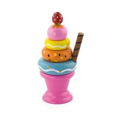 Игровой набор Viga Toys "Мороженное с фруктами. Клубничка" (51321)