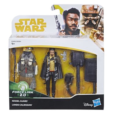 Игровой набор Hasbro Star Wars Lando Calrissian и Kessel Guard figures (E0324_E1252)