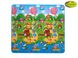 Детский двухсторонний коврик "Солнечный день и Цветные циферки", 200х180 см