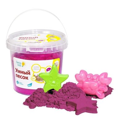 Набор Genio Kids-Art для детского творчества умный песок 1 кг розовый (SSR101)