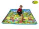 Детский двухсторонний коврик "Сафари-пикник и Мир океана", 150х180 см