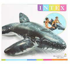 Надувной "Кит" в коробке 201*135 см. INTEX