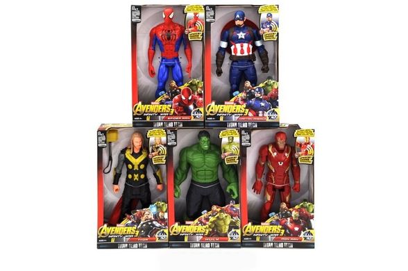 Герои "Avengers" в коробке