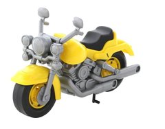 Игрушка Polesie мотоцикл гоночный "Кросс" желтый (6232-3)