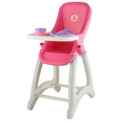 Игровой набор Polesie стульчик для кукол "Беби" розовый (48004-3)