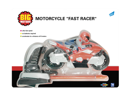 Игрушка Big Motors "Мотоцикл - Гонщик" (6009A)