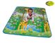 Детский двухсторонний коврик "Большая жирафа и Солнечный день", 150х180 см