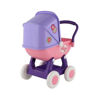 Коляска для кукол Polesie "Arina" 4-х колёсная фиолетовый (48202-2)