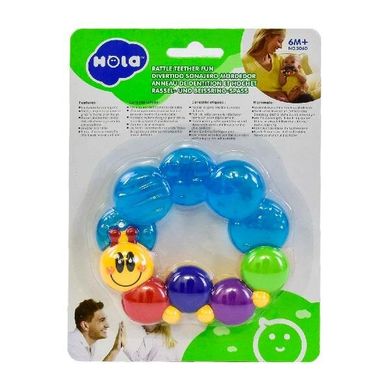 Прорізувач для зубів Hola Toys Гусінь (306D)