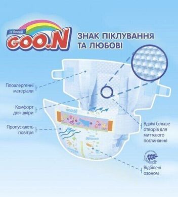 Трусики-Подгузники Goo.N Для Мальчиков Коллекция 2018(L, 9-14 Кг)
