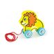 Іграшка-каталка Viga Toys "Лев" (50090)