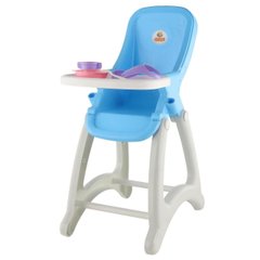 Игровой набор Polesie стульчик для кукол "Беби" голубой (48004-1)