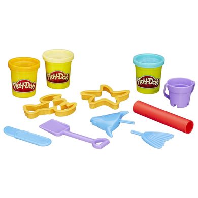 Набор пластилина Play-Doh мини ведерко Морские обитатели (23414_23242)