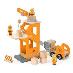 Ігровий набір Viga Toys "Будівельний майданчик" (51616)
