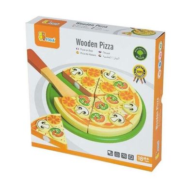 Ігровий набір Viga Toys "Піца" (58500)