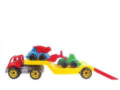 Игрушка Technok автовоз с набором стройтехника красно-желтый (3930-2)