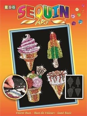 Набор для творчества Sequin Art ORANGE Мороженое SA1504