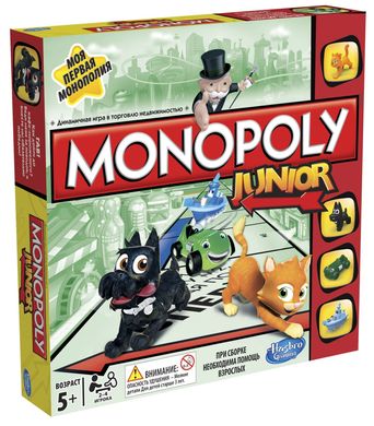 Настольная игра Hasbro Monopoly Моя первая монополия (A6984)