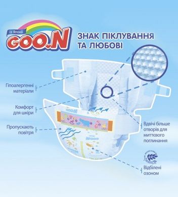 Трусики-подгузники Goo.N для девочек (XL, 12-20 кг)