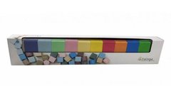 Деревянные кубики цветные 24 шт в коробке ВИННИ ПУХ
