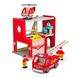 Ігровий набір Viga Toys "Пожежна станція" (50828)