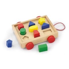Сортер Viga Toys "Візок з блоками" (58583)
