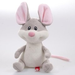 Мягкая игрушка Fancy мышонок Ушастя серый (KRY0U-1)