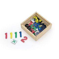 Набір магнітів Viga Toys "Цифри", 37 шт. (50325)