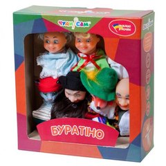 Кукольный театр "Буратино" в коробке 7 персонажей ЧудиСам