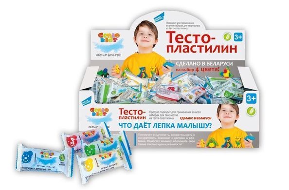 Тесто-пластилин Genio Kids-Art желтый (TA1011V-7)