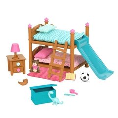 Игровой набор Li'l Woodzeez Двухэтажная кровать для детской комнаты 6169Z