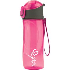 Бутылочка для воды VIS, 530 мл, розовая