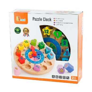 Пазл Viga Toys "Часы" (59235)