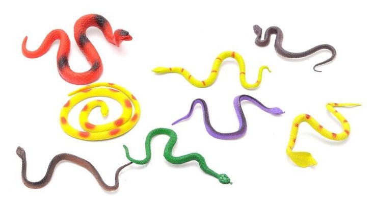 Животные змеи в пакете