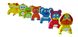Дитячі аква-пазли "Кумедні тваринки", 8 іграшок