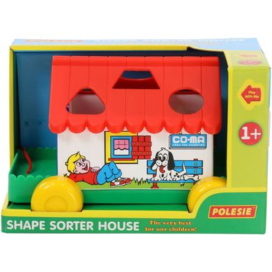 Игра Polesie игровой дом в коробке красный (6028-1)