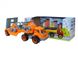 Игрушка Technok автовоз с набором стройтехника оранжево-серый (3930-1)