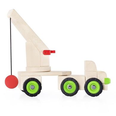 Іграшка Guidecraft Block Science Trucks Велика стінобитна машина (G7533)
